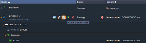 Image 26: clone environment