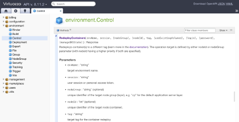 Image 30: redeploy containers API