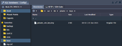 Image 51: database keys folder