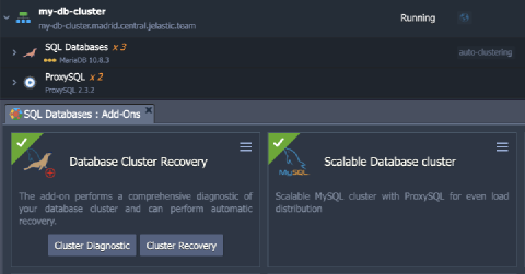 Image 41: recovery add-on actions