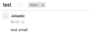 Image 55: test email from localhost