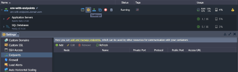 Image 3: environment endpoints