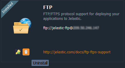 Image 26: uninstall FTP add-on