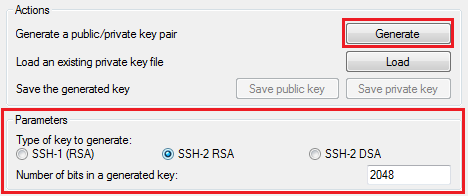 Image 39: putty generate rsa ssh key