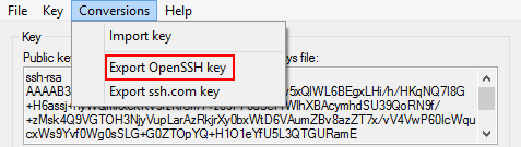 Image 41: putty export private key
