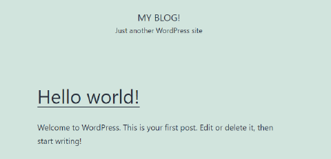Image 11: WordPress blog site