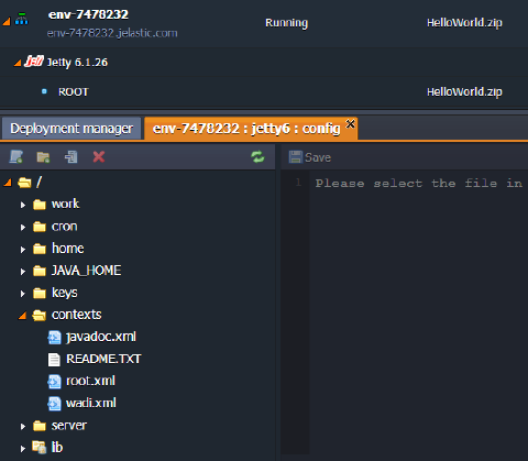Image 68: java application server config context