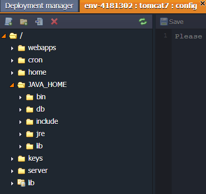 Image 60: java application server config java home