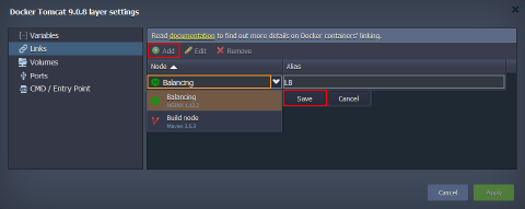 Image 28: add linking layer settings