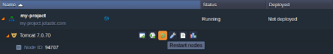 Image 41: restart Tomcat server