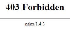 Image 43: 403 forbidden nginx