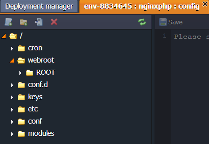 Image 63: webroot folder for applications