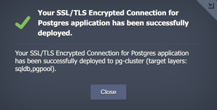 Image 47: PostgreSQL SSL add-on installed