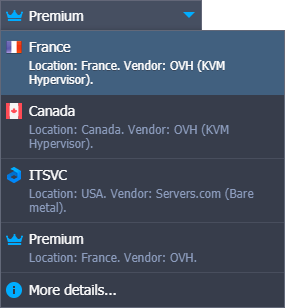 Image 6: environment regions list