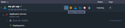 Image 31: open in browser button