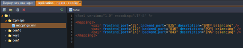 Image 31: NGINX TCP mapping