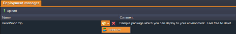 Image 6: deploy hello world application