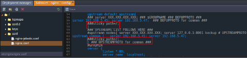 Image 16: disable sticky session
