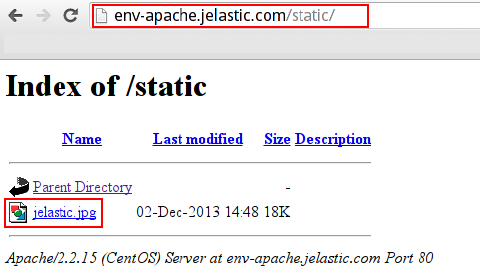 Image 14: static content folder