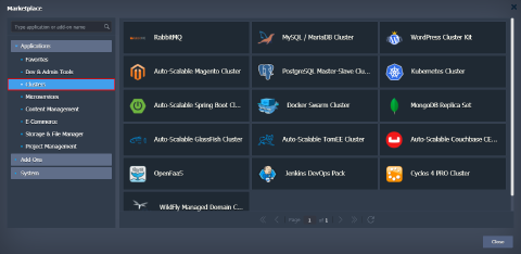 Image 33: clusters in marketplace