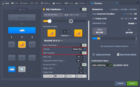 Image 36: auto-cluster additional configs