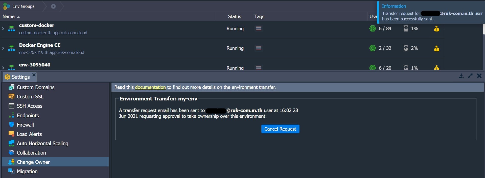 ภาพประกอบขั้นตอนการใช้งาน Ruk-Com Cloud PaaS